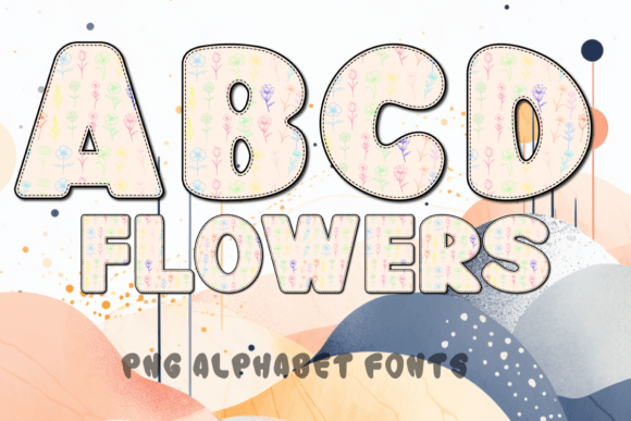 Download Flowers Representing Love Alphabet Fonts - Alphabet Collection