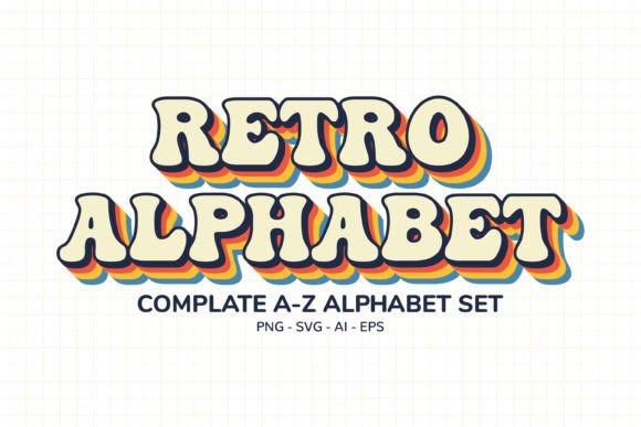 Download Colorful Font SVG, Colorful Alphabet SVG - Alphabet Collection