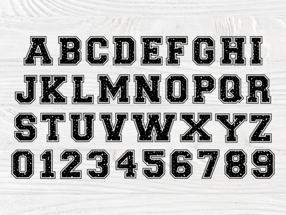 Download Varsity Font, Sport Alphabet&nbsp;&nbsp; - Alphabet Collection