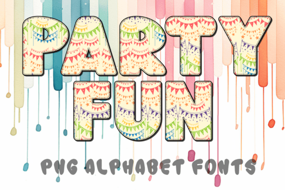 Download Party Fun Alphabet Fonts - Alphabet Collection