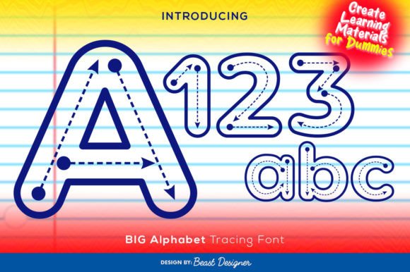 Download Big Alphabet Tracing - Alphabet Collection