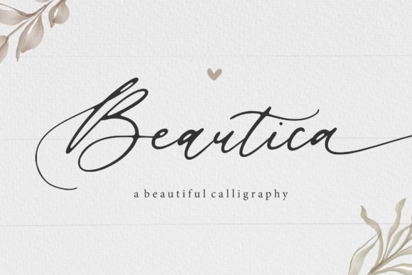 Download Beautica Beautiful Calligraphy - Premium Resources