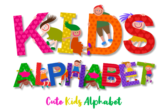 Download Uppercase Kids Alphabet Clipart - Alphabet Collection