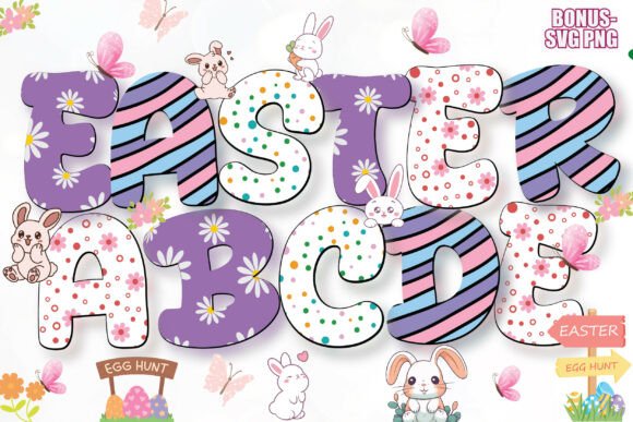 Download Easter Alphabet Pack - Alphabet Collection